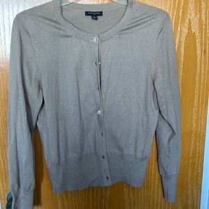 Banana Republic taupe cardigan